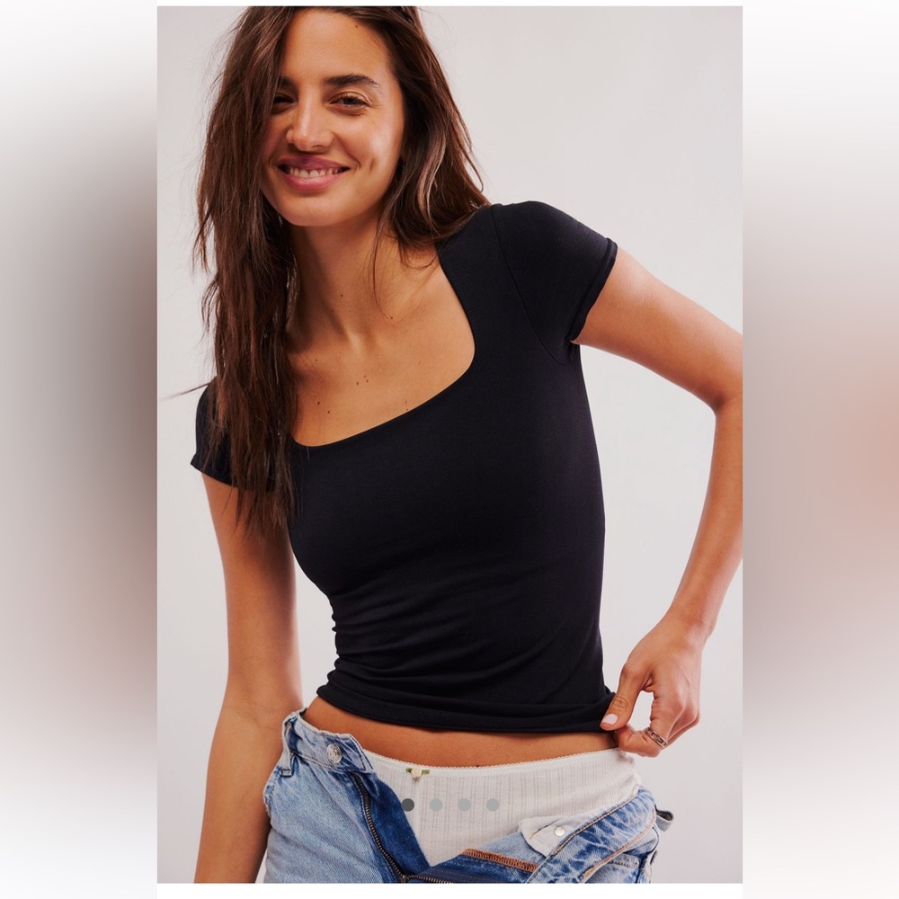 FP Intimately square neck top